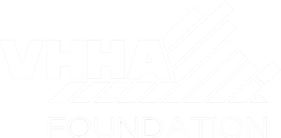 VHHA Foundation White Logo
